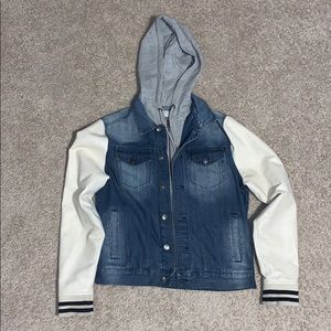 Aeropostale Leather/Denim Jacket/Hoodie